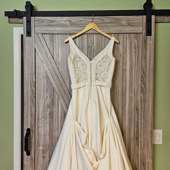 Sweetheart x BHLDN Bridal Wedding Dress White - Picture 9 of 16